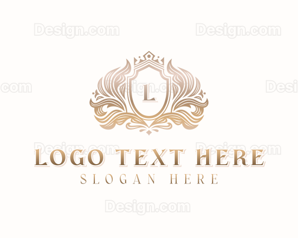 Royal Stylish Wedding Logo