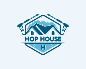 House Pressure Washing logo design