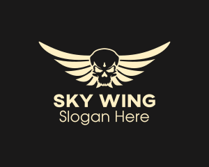 Winged Skull logo