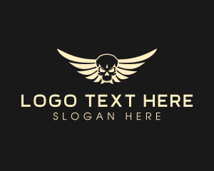 Winged Skull logo