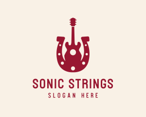 Red Country Guitar  logo