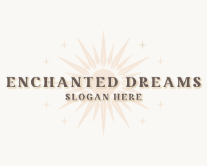 Enchanted Sun Star logo design