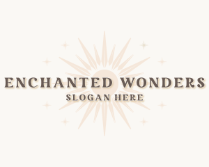 Enchanted Sun Star logo design