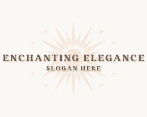 Enchanted Sun Star logo design