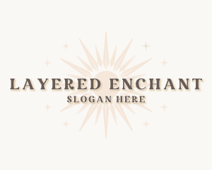 Enchanted Sun Star logo design