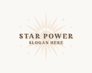 Enchanted Sun Star logo design