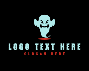 Scary Phantom Ghost logo