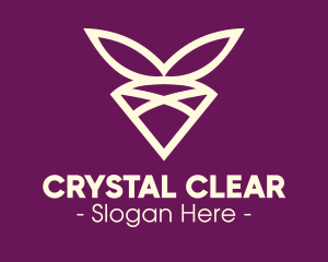 Elegant Diamond Crystal logo design