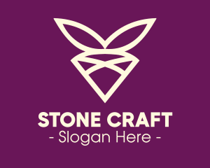 Elegant Diamond Crystal logo design