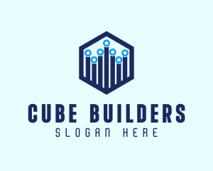 Cube Circuit Technology  logo design