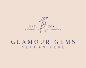 Sexy Glamorous Woman logo design