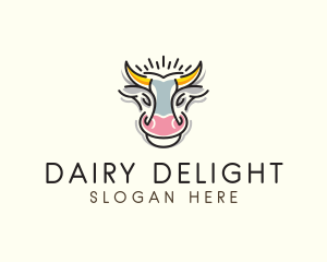 Dairy Cow Ranch logo design