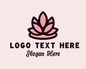 Wellness Zen Flower  logo