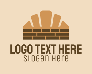 Brown Croissant Brick logo