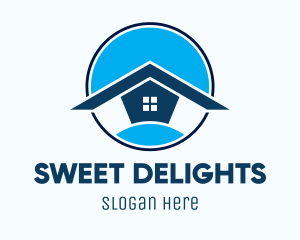 Blue Residential Property Logo