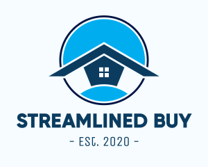 Blue Residential Property logo design