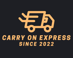 Express Delivery Trucking  logo design