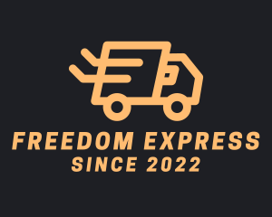 Express Delivery Trucking  logo design