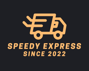 Express Delivery Trucking  logo design