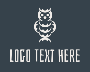 Gray Owl Totem logo