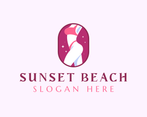  Sexy Bikini Swimsuit logo design