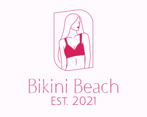 Beauty Lady Lingerie logo design