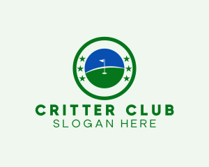 Sport Golf Course logo design