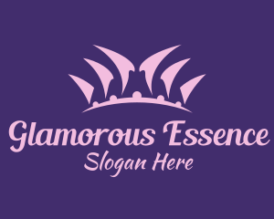 Pink Pageant Crown logo