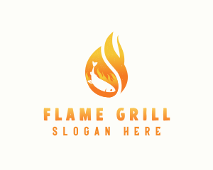Flame Grilled Fish logo