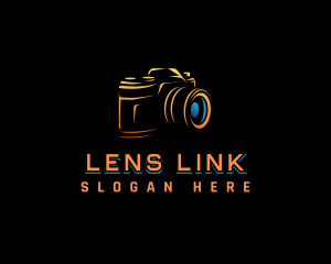 Photography Camera Lens logo design