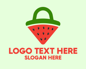 Watermelon Slice Bag logo