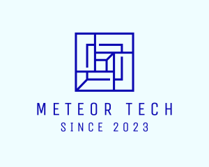 Modern Tech Cube logo design