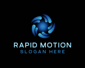 Motion AI Digital logo design