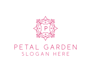 Yoga Mandala Decor logo design