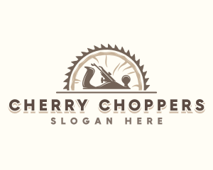 Hand Planer Carpentry logo design