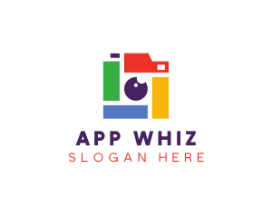 Photography Camera App logo design