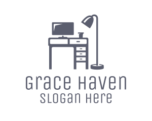 Gray Desk Office logo