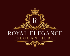 Royal Crest Boutique logo design