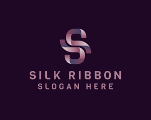 Modern Ribbon Letter S Business logo design