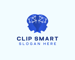 Ai Brain Idea logo design