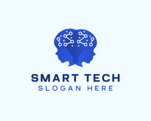 Ai Brain Idea logo design