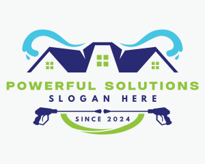 Pressure Wash Housekeeping logo design