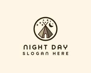 Night Sky Tent logo design