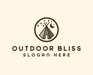 Night Sky Tent logo design