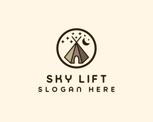 Night Sky Tent logo design