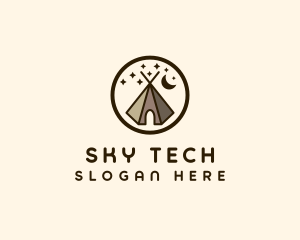 Night Sky Tent logo design