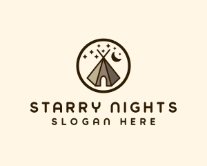 Night Sky Tent logo design