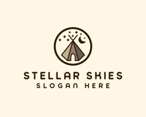 Night Sky Tent logo design