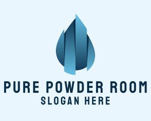 Pure Sanitizer Liquid logo design