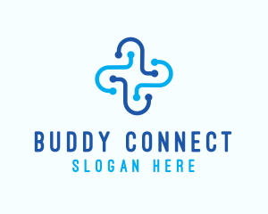 Blue Digital Medicine  logo design